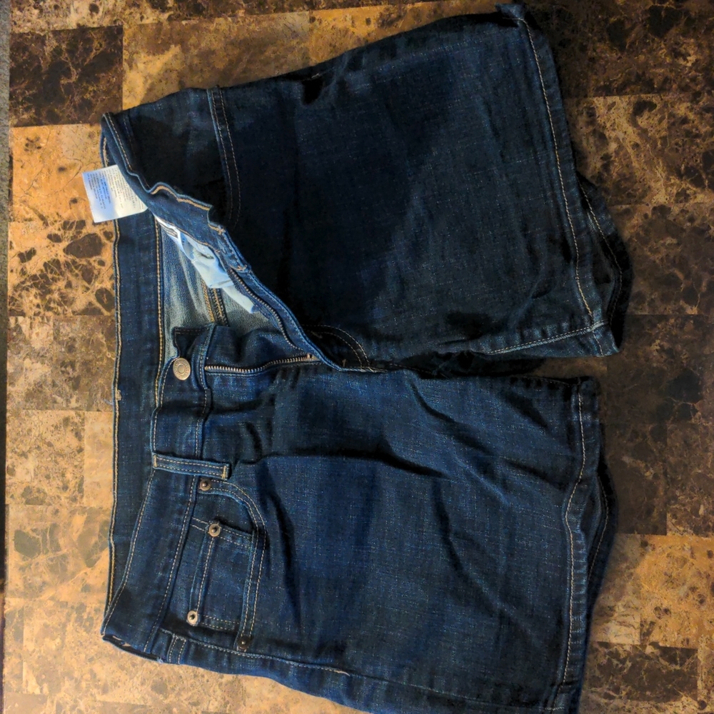 Levi's Blue Denim Jean Shorts